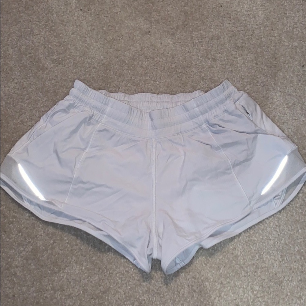 Lululemon white shorts